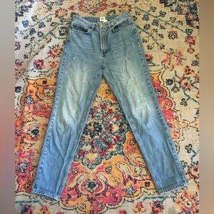 BDG Blue Mom Jeans. Size 27 lightly worn.